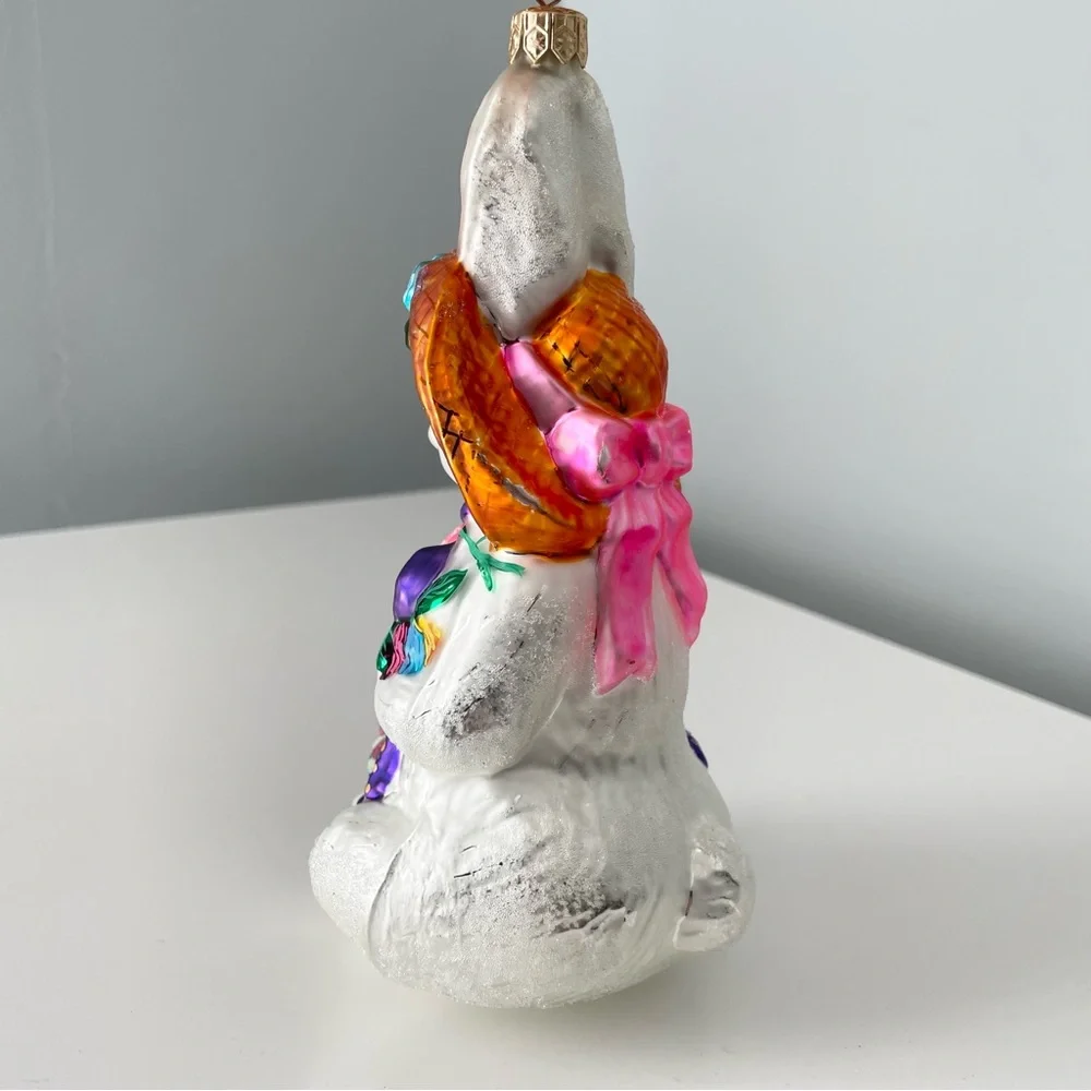 Easter Bunny 'Rosie Ohara' Ornament by Christopher Radko
